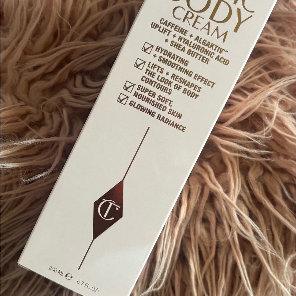 Charlotte Tilbury Body Cream - White and Brown Packaging
